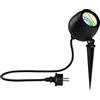 Paulmann 94771 Faretto LED da giardino Kikolo Smart Home Zigbee IP65 6,2W 440lm dimmerabile 261mm antracite plastica/alluminio 3000-6500K RGBW+