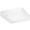 VoltShine Downlight E6 LED di superficie quadrata, ideale per qualsiasi spazio. Con 9 W di potenza e una calda luce gialla, crea un'atmosfera accogliente e sofisticata nella tua casa.