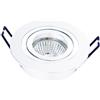 Glowster Anello rotondo oscillante a 2 cerchi bianchi: moderno ed elegante, migliora l'illuminazione di qualsiasi ambiente. Il suo design accogliente trasforma la tua casa in uno spazio caldo e
