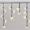 EMOS Connect System, catena di luci di Natale professionale, 3 m, con 50 LED, componente di estensione C (senza cavo di collegamento e adattatore), IP44, per interni ed esterni, bianco caldo, nero