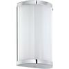 EGLO LED Lampada da parete Cupella, lampada da muro per interni, acciaio