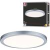 Paulmann 70865 Lampada da Soffitto Atria, Rotonda, 22 W, Luce 2700 K, Luce Bianca Calda, Pannello Led Cromato Opaco, Dimmerabile, Per Montaggio a Parete O a Soffitto, In Plastica