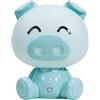 ONLI LUMETTO PIGGY LED COL.CELESTE, 074/LC