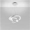 Artemide Pirce Mini LED Lampada da Sospensione, 3000°K, Bianco