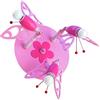 Elobra Lampada da soffitto E14, Rosa, 30 x 30 x 40 centimeters