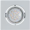 EGLO 93245 applique da parete per esterni, metallo, GU10, bianco