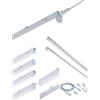 Knightsbridge LED collegabili strip-light, bianco, 9 W, 230 V, 4000 K, 538 mm