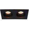 Lucide 22959/02/30 Faretto da Incasso, Metallo, 100 W, Nero