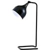 Lussiol 233806 Poster, Lampada da Scrivania, Metallo, 40 W, Nero, L 15,5 x H 49 cm