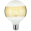 Paulmann 28770 Lampadina LED G125 Globe lampadina dimmerabile da 4,5 Watt cerchio a specchio dorato luce efficiente vetro luce oro 2600 K E27