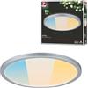 Paulmann 71274 Pannello LED Atria Shine IP44 tondo 298 mm 14,8W 2250lm 3000-6500K Cromo opaco