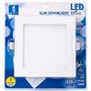 VoltShine Downlight quadrato LED E6 da 16 W in luce calda: ideale per creare ambienti accoglienti e moderni. Il suo design compatto ed elegante migliora qualsiasi angolo e favorisce il risparmio