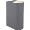 WatioWave Applicazione esterna 2XGU10 35 W alluminio antitracciite IP44 Veronika