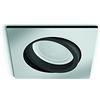 Philips Hue White and Color Ambiance Centura, Faretto ad Incasso Smart, Base Quadrata, Bluetooh, 6 W, Alluminio