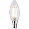Paulmann 29075 Lampadina a filamento LED 230V candela E14 230V 5,9W 806lm dimmerabile 35mm chiaro vetro 2700K - bianco caldo