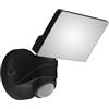 Eglo LED Lampada da Parete Esterna Pagino, 1 fiamma, Lampada da Esterno | con Sensore in Plastica, Colore Nero, Faretto con Rilevatore di Movimento, IP44