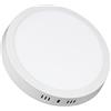 Zarivy Downlight di superficie Thulita 18 W 6500 K, luce bianca brillante 1440 lumen. Design compatto da 2,8 x 21 x 21 cm, ideale per illuminare in modo efficiente qualsiasi spazio con stile.