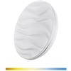 Zarivy Applique Super LED di superficie 18 W con 1820 lm e luce fredda da 6500 K. Il suo design modello Desert, con dimensioni di Ø33x6,8cm, è ideale per illuminare qualsiasi spazio moderno.