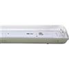 WatioWave Schermo impermeabile per 2 tubi LED T8 60 cm