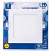 Blendend Downlight E6 LED da incasso quadrato 12 W luce calda