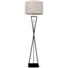 V-TAC LEDLUX JF40411 Piantana Lampada da Terra Rotonda con Attacco E27 Colore Avorio SKU-40411