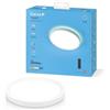 Garza - Plafoniera LED da soffitto con telecomando e luce indiana indipendente, 20 W 2000 lm, intensità e temperatura di colore regolabili 3000 K-6500 K, timer di spegnimento, rotondo 293 x 24 mm,