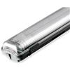 V-TAC Plafoniera LED Impermeabile Doppia 120 CM - 36W - con Chip Samsung - Lampada Rettangolare 3400 Lumen IP65 per Soffitto, Parete, Garage - 120LM/W - Tubo LED - Luce 6500K Bianca Fredda