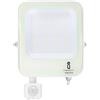 Glowster Proiettore LED con sensore bianco 50 W