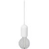 LEDVANCE Vintage 1906 LAMPAGNO DI PENDANTE TURNO ROULD E27, BIANCO, MAX. 25W, LED 15W, presa E27, baldacchino rotonde, lampada a sospensione interna, o intelligenti