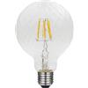 Laes 985467 Lampadina Globe Diamond Soft Filamento LED E27, 5 W, 95 x 138 mm