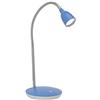 Brilliant lampada Anthony lampada da tavolo a LED ferro/blu | 1x LED 2.4W integrato, (200lm, 3000K) | Scala da A ++ a E | Con pressostato sulla base