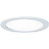 Paulmann Plafoniera da incasso a LED Paulmann 1x16,5 W 4000 K IP44 Bianco | Faretto da incasso per Montaggio a soffitto, Bianco neutro 4000K, IP44, 1450 lm, a risparmio energetico