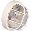 Zarivy Applique rotondo IP54 colore bianco, 1xE27, 40W, diametro 18,5 cm e altezza 10,4 cm. Modello Tarragona: ideale per illuminare qualsiasi spazio con eleganza e funzionalità.