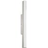 Eglo LED Applique Torreta, lampada specchio, lampada da parete per bagno in | metallo e vetro, lampada bagno in nichel opaco, bianco, LED per ambienti umidi luce neutra, IP44, L 60 cm
