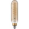 Philips LED LEDFILT65 Lampadina LED Goccia in Vetro Filamento 40W E27 Dimmerabile, Bianco