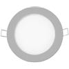 Zarivy Mini Downlight LED da incasso rotondo 6 W 4000 K luce diurna. Elegante colore cromato, ideale per illuminare gli spazi con stile. Diametro 11,7 cm, perfetto per qualsiasi ambiente moderno.