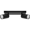 WatioWave Faretto da soffitto 2 x GU10 2 x 35 W IP20 250 mm nero