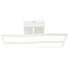 Brilliant Lampada BRILLIANT Valma LED pannello a soffitto 40x40cm bianco easyDim | 2x LED da 19 W integrato, (1750lm, 3000K) | Scala da A ++ a E | Luce piatta per un'illuminazione uniforme della stanza