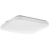 Eglo Plafoniera a LED Frania, 1 Luce, Lunghezza 28 cm, Acciaio/Plastica, Bianco