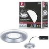 Paulmann 92249 Faretto da incasso LED Sormus IP65 rotondo, 100 mm, 4,8/1,5 W, 560 lm, 180 lm, 230 V, 3000 K, cromato opaco