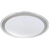 Wonderlamp W-A000110 Plafoniera a soffitto, 100 W, Grigio
