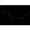 DKD Home Decor Striscia di luci LED PVC (3000 x 3 x 3 cm)