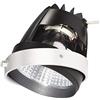 SLV Cob - Modulo LED in alluminio per Aixlight Pro, colore: Bianco/Nero