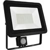 WatioWave PROIETTORE LED C/SENSORE NERO 10W 4000K