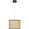 Zarivy Ciondolo alla moda 1xe27 in elegante nero e canna scura. Dimensioni: 30 x 30 cm, ideale per valorizzare qualsiasi spazio con stile e raffinatezza. Perfetto per vari ambienti.