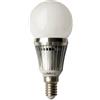 LUMIworld, Lampadina LED, 350° COB, forma a sfera, E14, 4W, 2700K, 340 Lumen, LWLE14-4WKuMW-RiSi