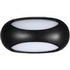 Levitantes Apli. parete led ovale.Tipo C .CCT. nero.