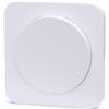 Glowster Applique metallico bianco (senza fonte di luce) E27