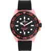 Lorenz Ocean Club 030268HH - Orologio Sportivo da Uomo al Quarzo - Orologio con cassa in superlega Soft Touch - Cinturino in Gomma e chiusura deployante - Sub 100 metri - Cofanetto speciale sub