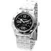 Vostok Vostok Amphibia 2415/100819 2415/100815 Orologio militare subacqueo 20ATM 200m orologio meccanico russo automatico dalla Russia con carica automatica, Nero , Bracciale